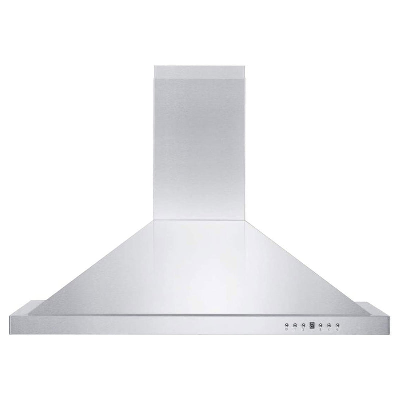 ZLINE 36" Wall Mount Vent Hood With Crown Molding, Stainless Steel (Open Box)