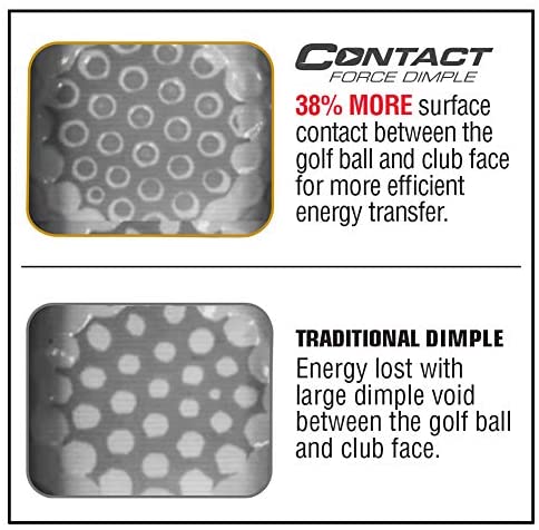 Bridgestone e12 CONTACT Golf Balls with Dimples, Green, 12 Pack (Open Box)