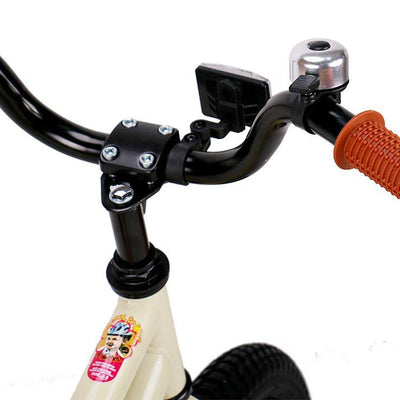 JOYSTAR Totem Series 16" Kids Bike w/ Training Wheels, Ivory (Open Box) - VMInnovations