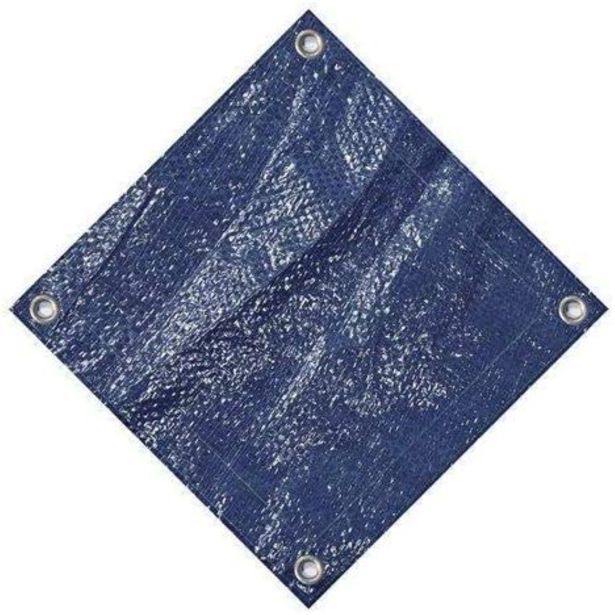 Swimline 18 Foot Round Above Ground Winter Swimming Pool Cover, Blue (Used)