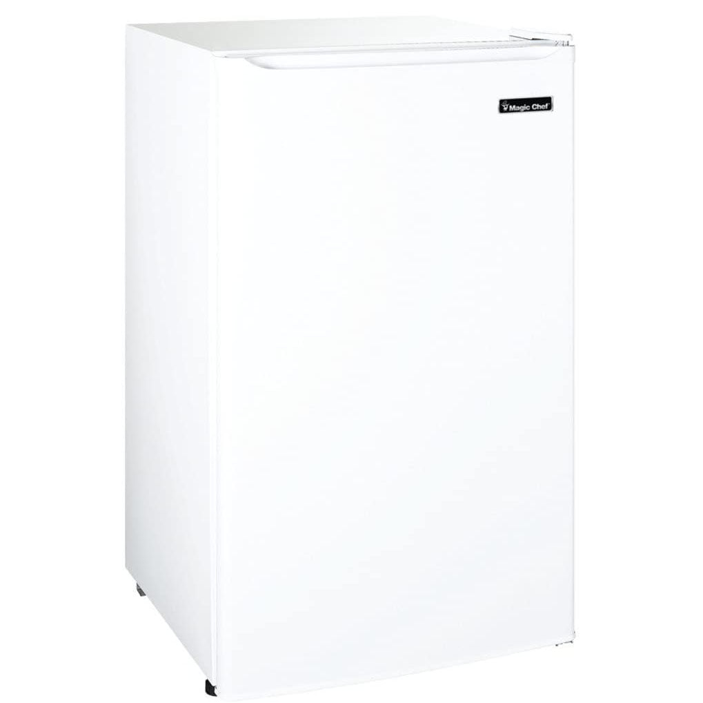 Magic Chef 3.5 Cu Ft Mini Refrigerator & Freezer, White (Certified Refurbished)