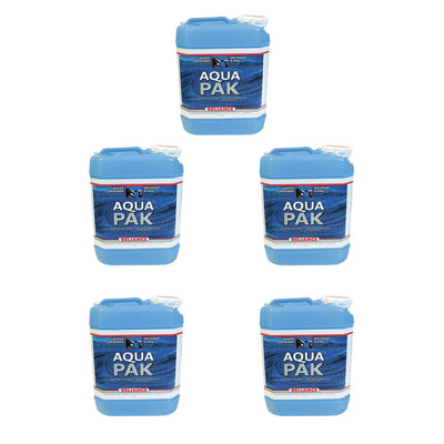 Reliance Products Aqua-Pak 2.5 Gal. Plastic Water Container Storage Jug (5 Pack)