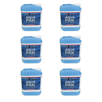 Reliance Products Aqua-Pak 2.5 Gal. Plastic Water Container Storage Jug (6 Pack)