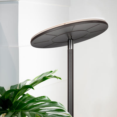 Brightech Sky LED Torchiere Bright Touch Sensor Floor Lamp, Bronze (Open Box) - VMInnovations