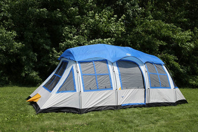 Tahoe Gear Prescott 12 Person 3-Season Family Cabin Camping Tent (Open Box)