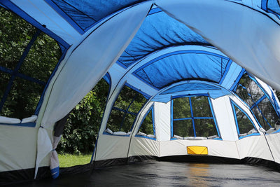 Tahoe Gear Prescott 12 Person 3-Season Family Cabin Camping Tent (Open Box)
