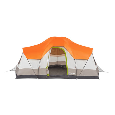 Tahoe Gear Olympia 10 Person 3 Season Camping Tent, Orange and Green (For Parts) - VMInnovations