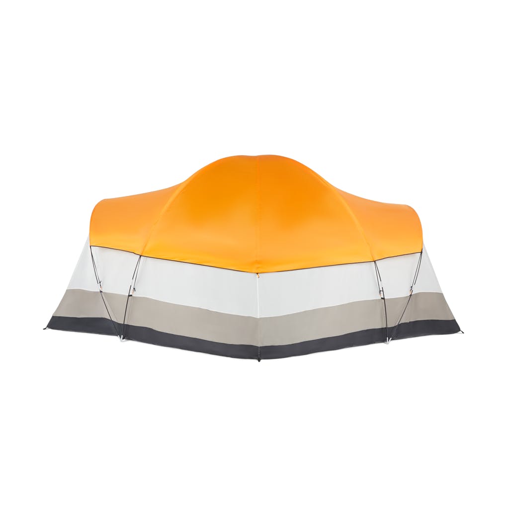 Tahoe Gear Olympia 10-Person 3-Season Tent, Orange/Ivory | Used