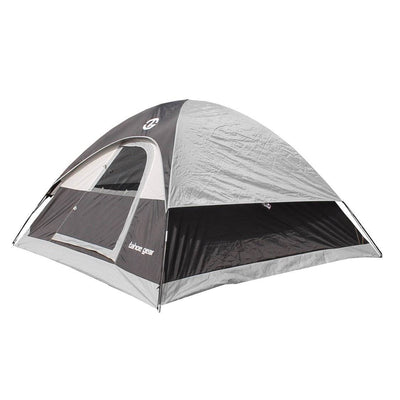Tahoe Gear Powell 3-Person 3-Season Dome Camping Tent, Black/Grey (Used)