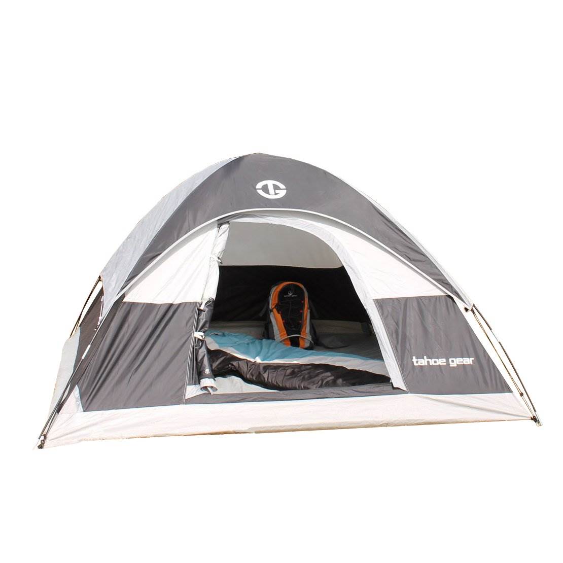 Tahoe Gear Powell 3 Person 3-Season Family Dome Camping Tent (Open Box)