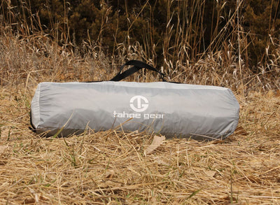 Tahoe Gear Powell 3-Person 3-Season Dome Camping Tent, Black/Grey (Used)