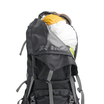Tahoe Gear Fairbanks 75L Premium Internal Frame Hiking Backpack, Black (Used)