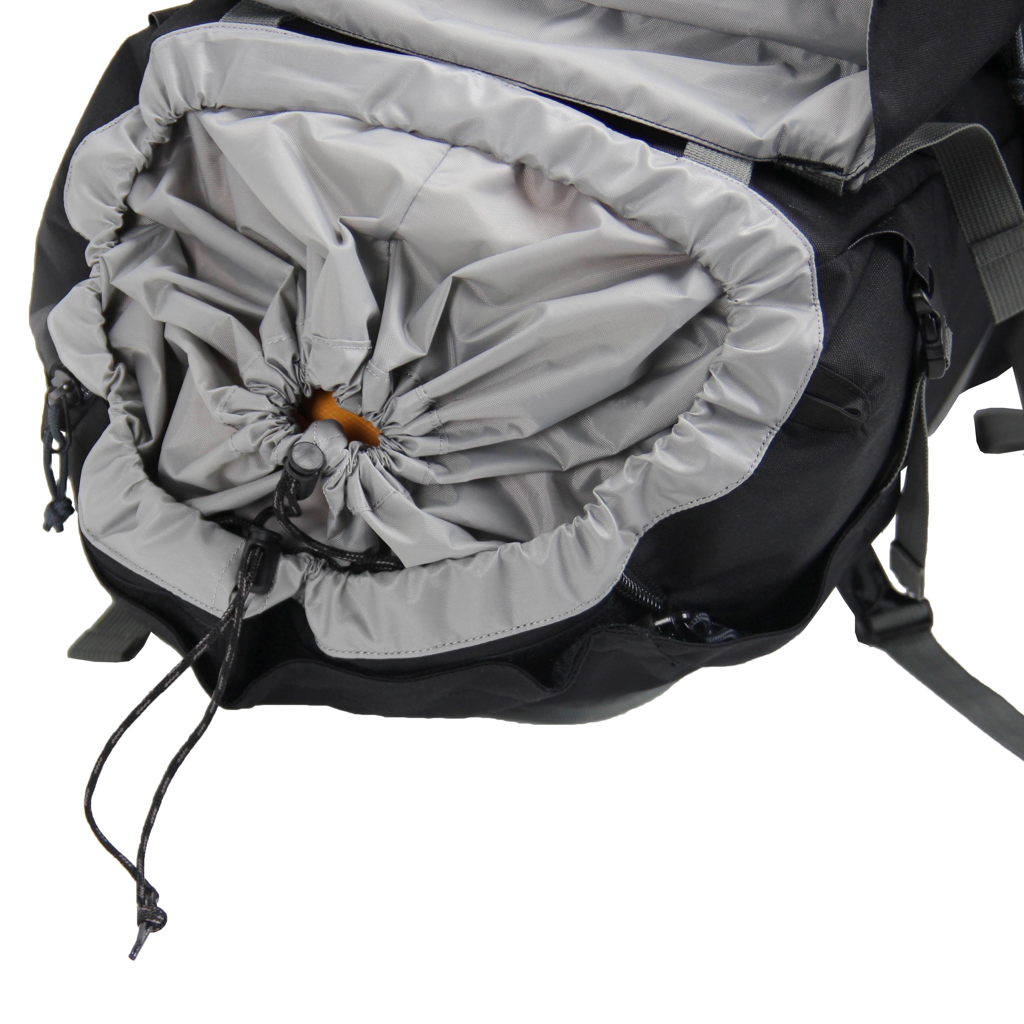 Tahoe Gear Fairbanks 75L Premium Internal Frame Hiking Backpack Black (Open Box)