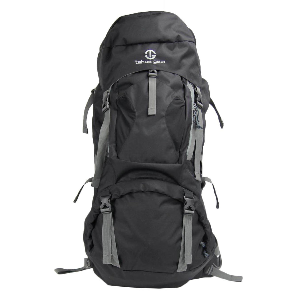 Tahoe Gear Fairbanks 75L Premium Internal Frame Hiking Backpack, Black (Used)