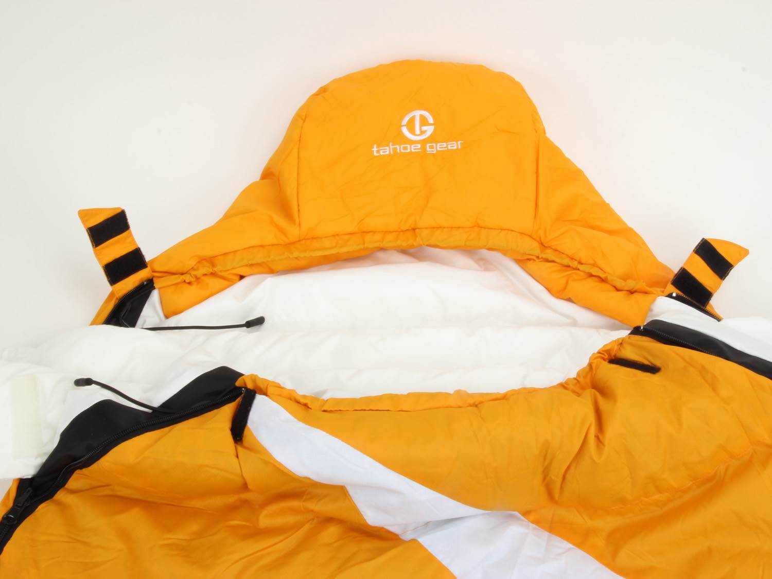 Tahoe Gear Polar Lite Camping Mummy Sleeping Bag 32 Degree - Orange - Open Box