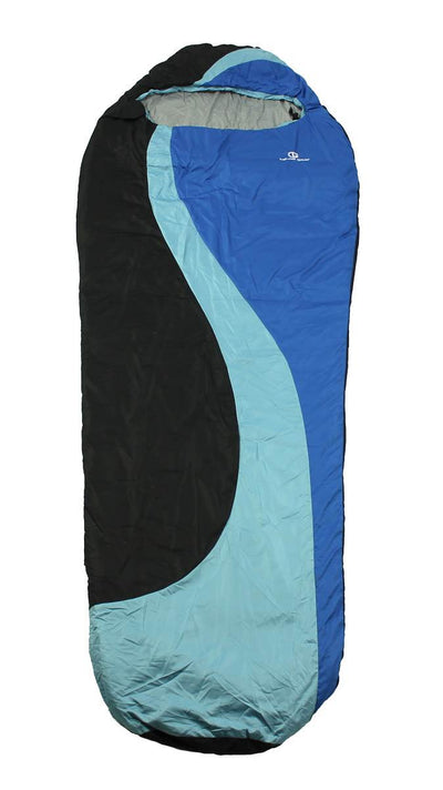 Tahoe Gear Island Peak 100 Camping Mummy 50 Degree Sleeping Bag - Blue(Open Box)
