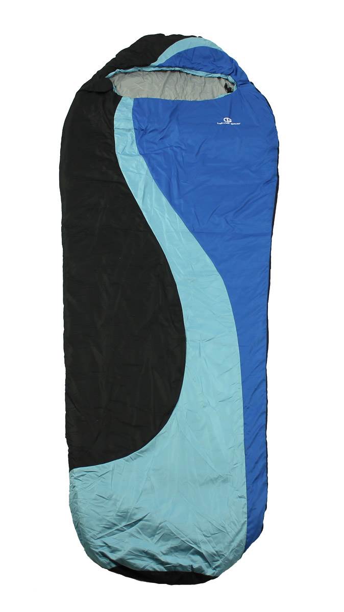 Tahoe Gear Island Peak 100 Camping Mummy 50 Degree Sleeping Bag - Blue(Open Box)