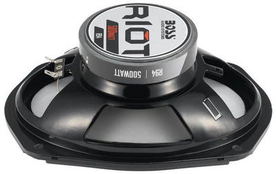 2) Boss R43 4" 200W 3-Way + 2) R94 6x9" 500W 4-Way Car Audio Coaxial Speakers