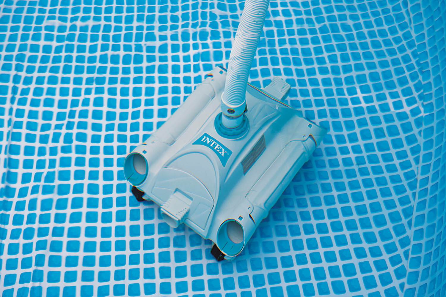 Intex Above Ground Pool Automatic Vacuum Cleaner w/ 1.5" Fitting (Open Box) - VMInnovations