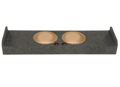 Ford F150 Super Crew X-Cab 2009-2013 Dual 10" Subwoofer Sub Enclosure - Open Box