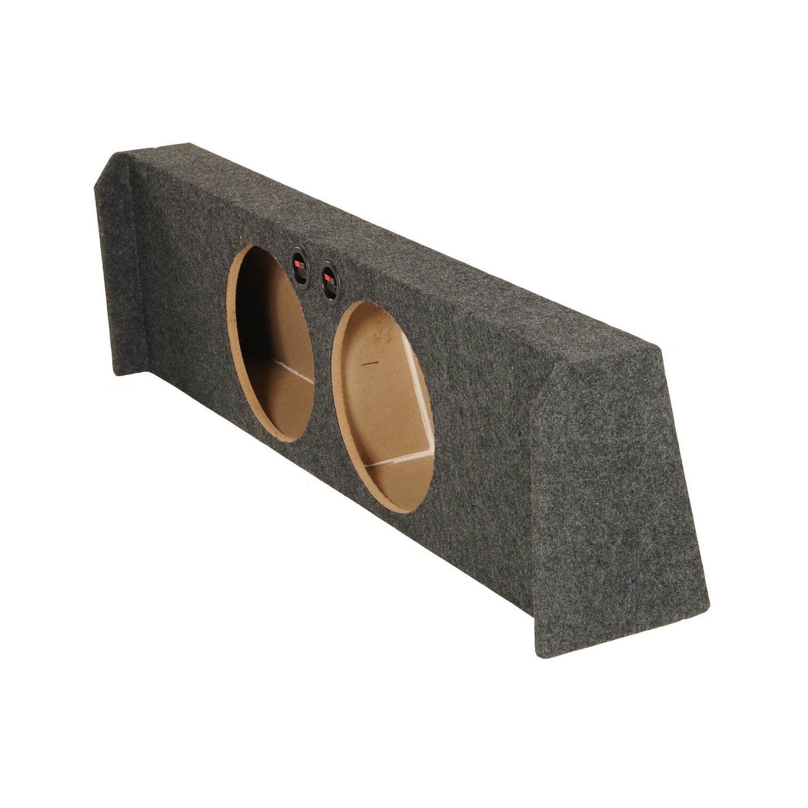 F150 Super Crew '09-'14 Dual 12" Carpet Subwoofer Box Enclosure (Open Box) - VMInnovations