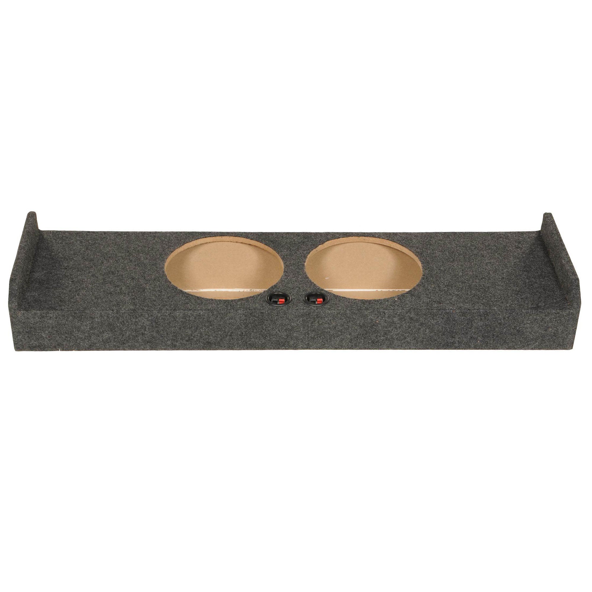 F150 Super Crew '09-'14 Dual 12" Carpet Subwoofer Box Enclosure (Open Box) - VMInnovations