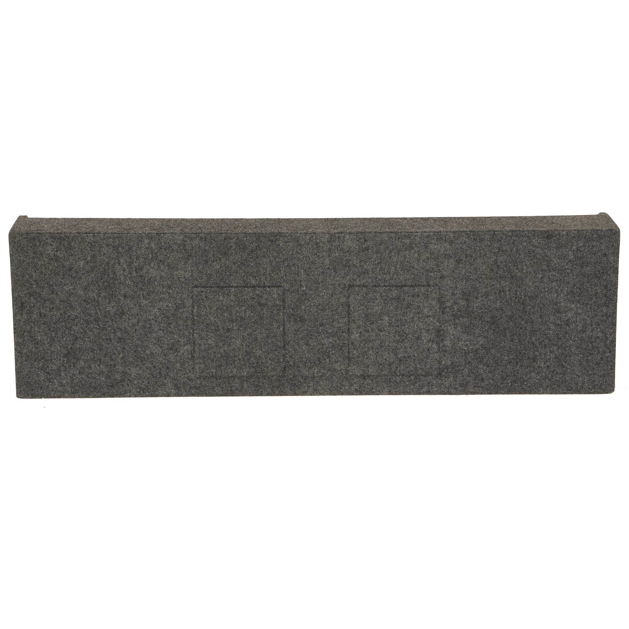 F150 Super Crew '09-'14 Dual 12" Carpet Subwoofer Box Enclosure (Open Box) - VMInnovations