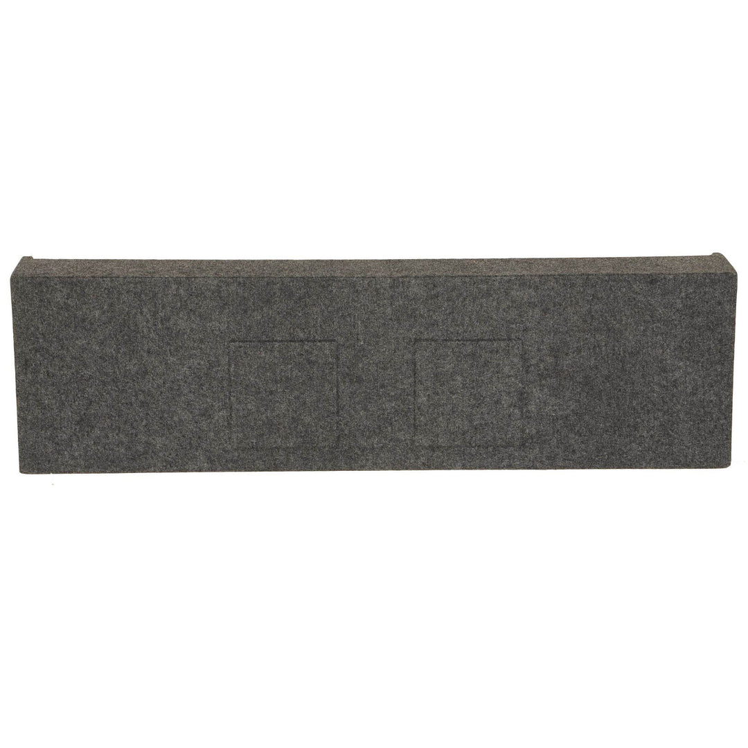 F150 Super Crew '09-'14 Dual 12" Carpet Subwoofer Box Enclosure (Open Box) - VMInnovations