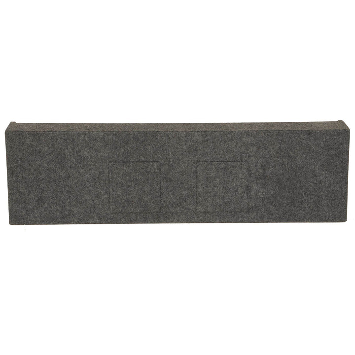 F150 Super Crew '09-'14 Dual 12" Carpet Subwoofer Box Enclosure (Open Box) - VMInnovations