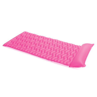 Intex Tote 'N Float Wave Mat Floating Swimming Pool Lounger (Open Box) - VMInnovations