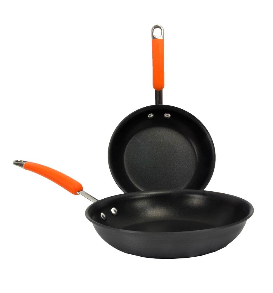 Rachael Ray 14-Piece Hard Anodized Cookware Set Nonstick Pots Pans - Open Box
