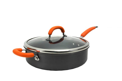 Rachael Ray 14-Piece Hard Anodized Cookware Set Nonstick Pots Pans - Open Box