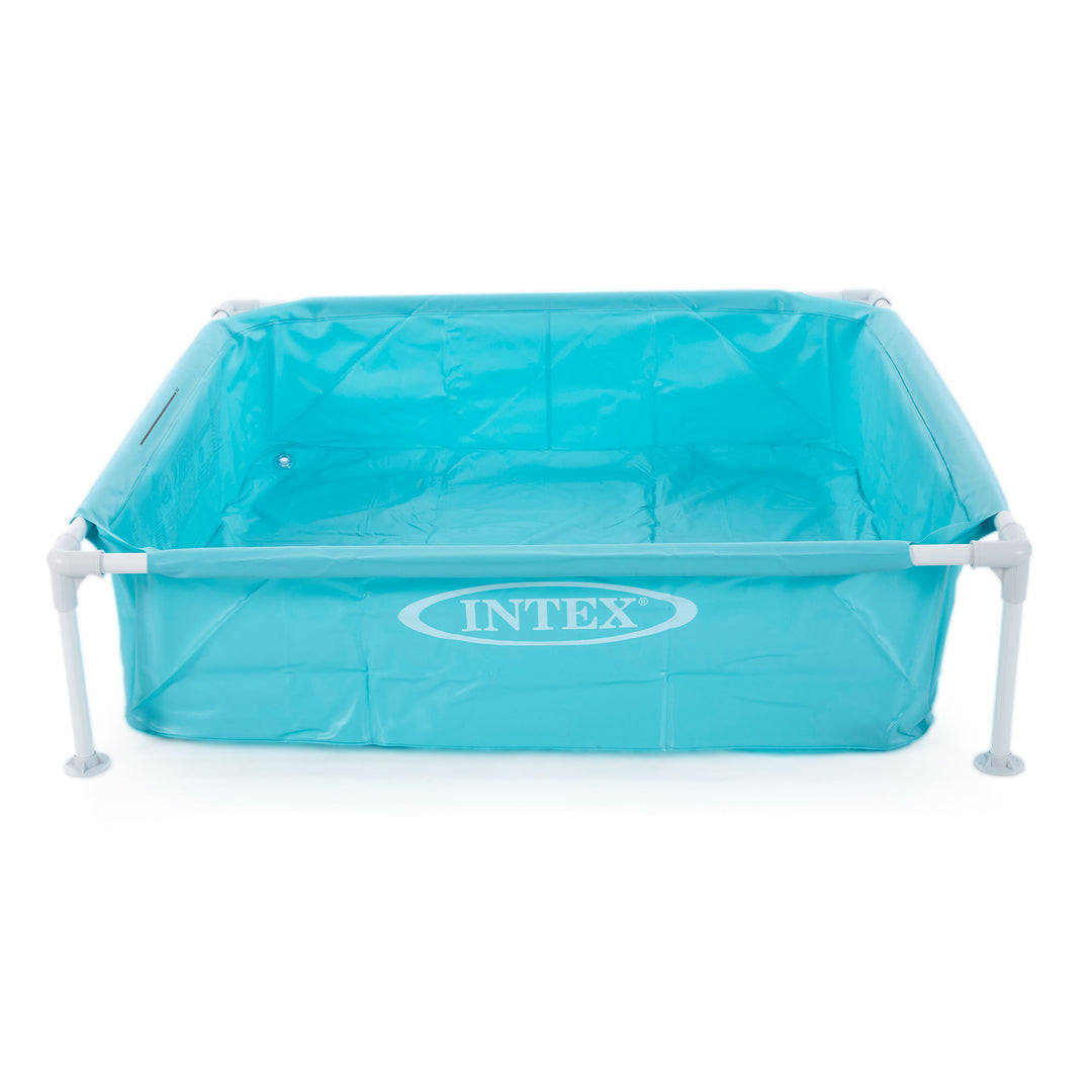 Intex 4ft x 4ft x 12in Mini Frame Kids Beginner Kiddie Swimming Pool (4 Pack)