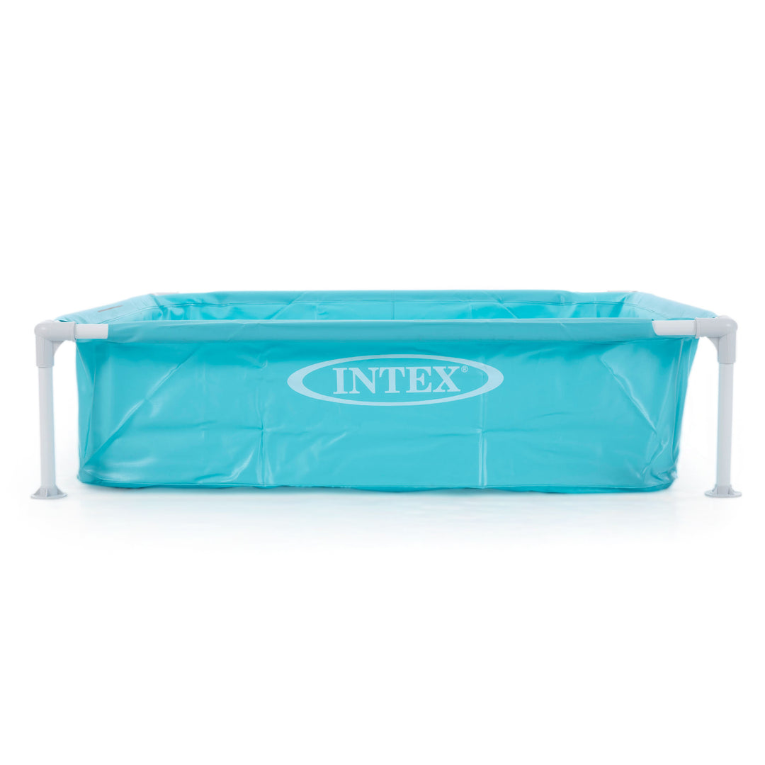 Intex 4ft x 4ft x 12in Mini Frame Kids Beginner Kiddie Swimming Pool (3 Pack)