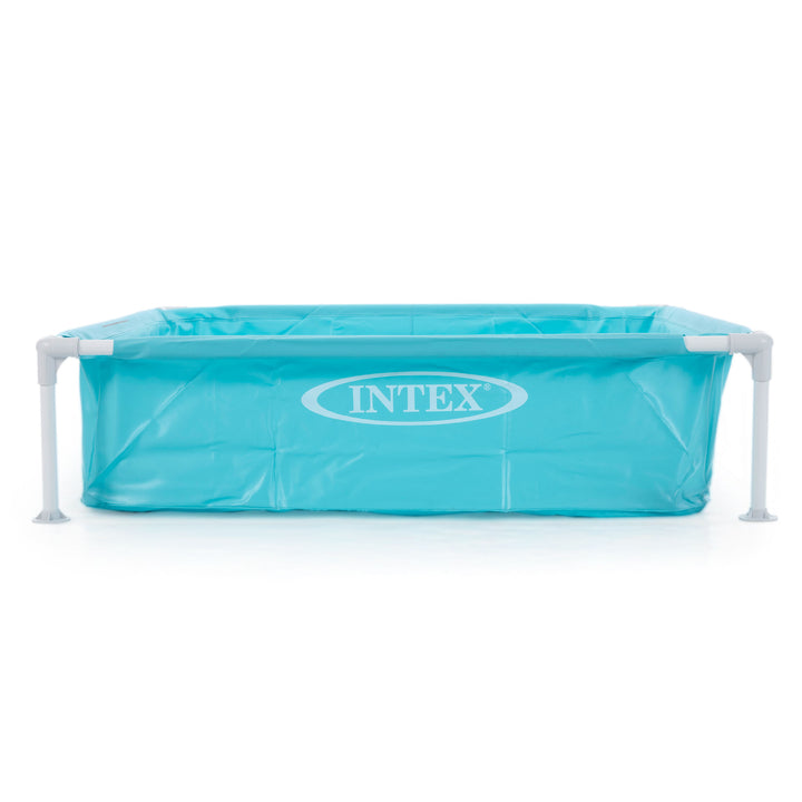 Intex 4ft x 4ft x 12in Mini Frame Kids Beginner Kiddie Swimming Pool (3 Pack)