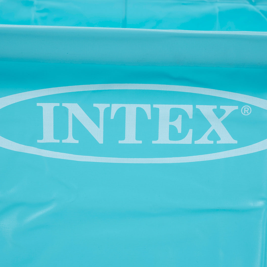 Intex 4ft x 4ft x 12in Mini Frame Kids Beginner Kiddie Swimming Pool (3 Pack)