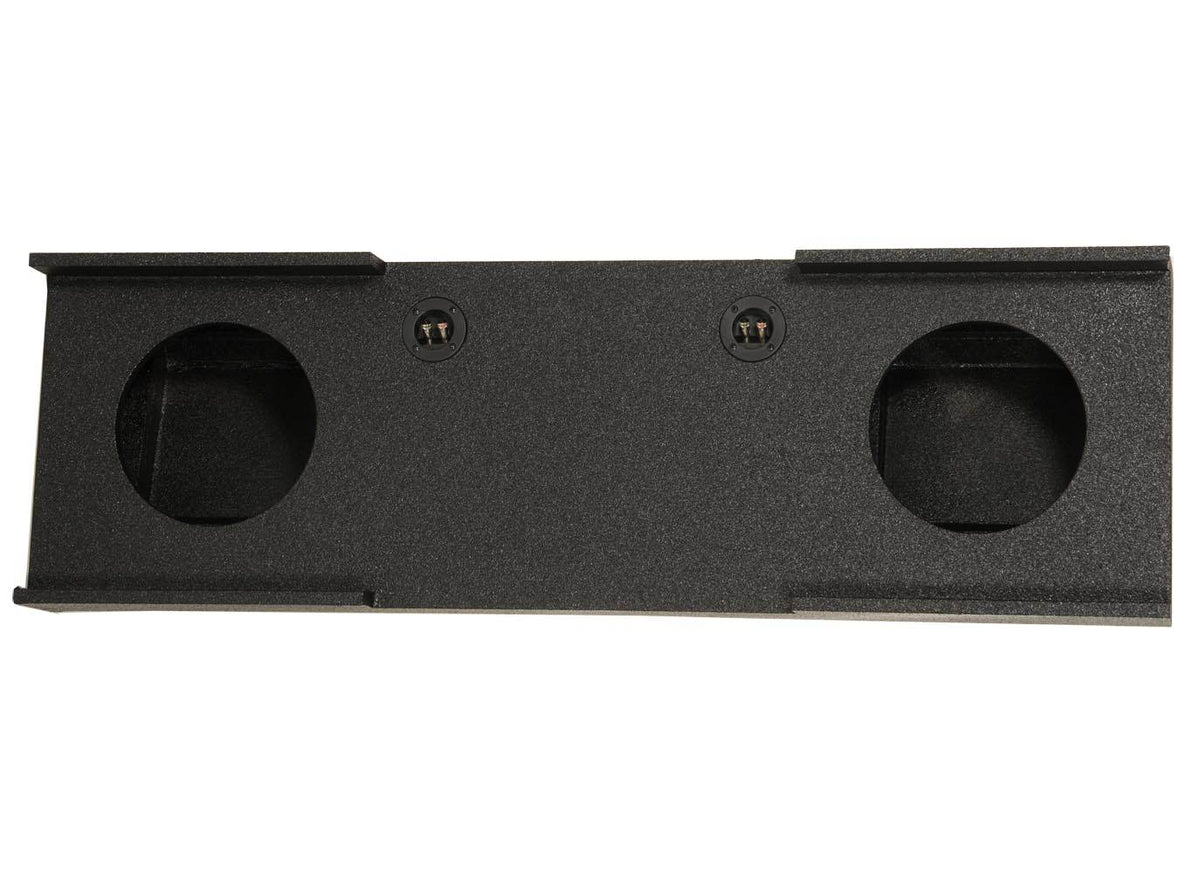 QPower Dual 12" Sub Box - Chevy Silverado Crew Cab & GMC Sierra Crew Cab 07-13