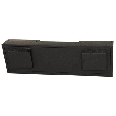 Q-Bomb GMC Chevy Crew Cab 2007-2013 Dual 12" Sub Box Enclosure (Open Box)