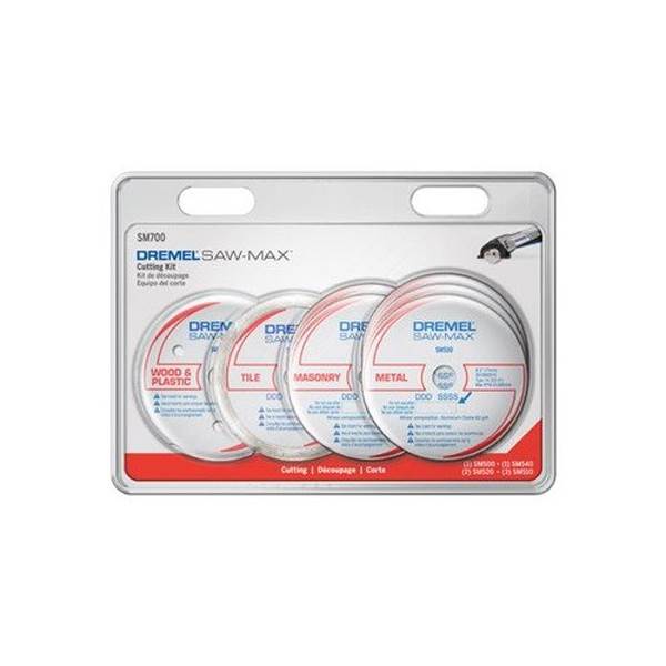 Dremel SM20 Saw-Max 6A Circular Saw Tool Kit + SM700 7 Piece Cutting Wheel Set