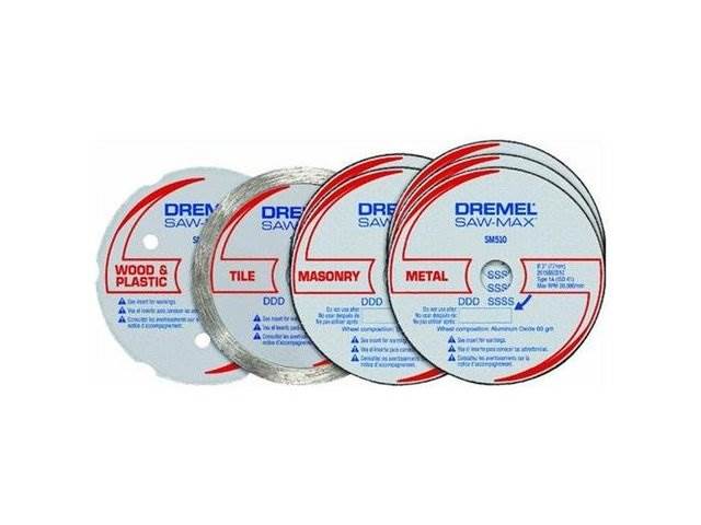 Dremel SM20 Saw-Max 6A Circular Saw Tool Kit + SM700 7 Piece Cutting Wheel Set