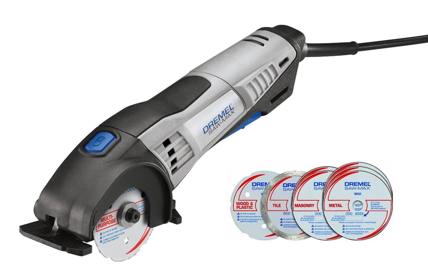 Dremel SM20 Saw-Max 6A Circular Saw Tool Kit + SM700 7 Piece Cutting Wheel Set