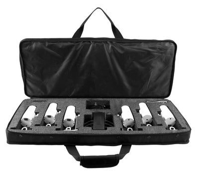 Chauvet DJ EZpin IRC Pack LED Wireless Battery 6 Pin Spot Lights w/Case & Remote