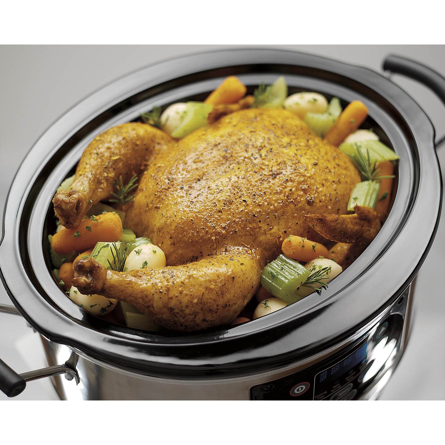 Hamilton Beach Set n' Forget 6 Qt Programmable Slow Cooker & 175 Recipe Cookbook