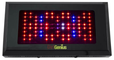 Hydrofarm ACDF6 6" Hydroponics In-Line Fan w/Flowering UV LED Grow Light Panel