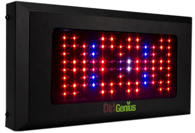 Hydrofarm ACDF6 6" Hydroponics In-Line Fan w/Flowering UV LED Grow Light Panel
