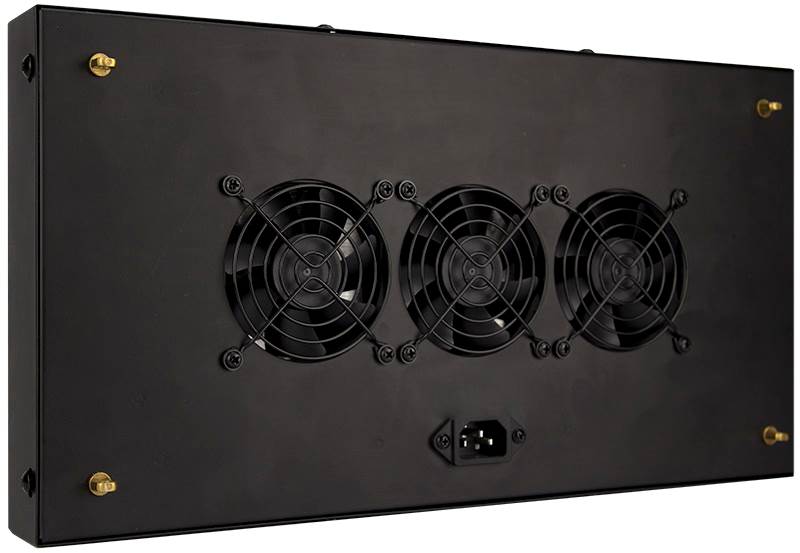 Hydrofarm ACDF6 6" Hydroponics In-Line Fan w/Flowering UV LED Grow Light Panel