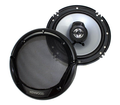 2) Kenwood KFC-1665S 6.5" 300 Watt Car Audio Coaxial Speakers Stereo (Open Box)