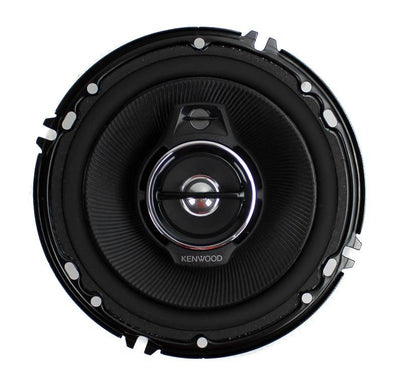 Kenwood 6.5" 320 Watt 3-Way Car Audio Coaxial Speakers Stereo (Pair) (Open Box)