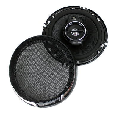 Kenwood 6.5" 320 Watt 3-Way Car Audio Coaxial Speakers Stereo (Pair) (Open Box)