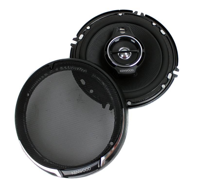 Kenwood 6.5" 320 Watt 3-Way Car Audio Coaxial Speakers Stereo (Pair) (Open Box)